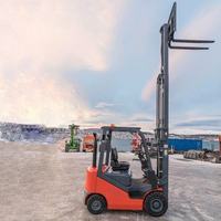 Chariot élévateur à fourche de 1 tonne CPCD10, équipé d'une hauteur de levage maximale de 3000 mm