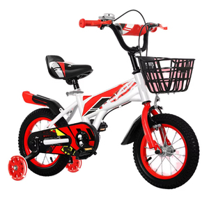 <span class=keywords><strong>Vélo</strong></span> de montagne pour filles de 16 <span class=keywords><strong>pouces</strong></span> avec cadre en acier, vitesses variables et roues d'apprentissage pour enfants - Product Image 1