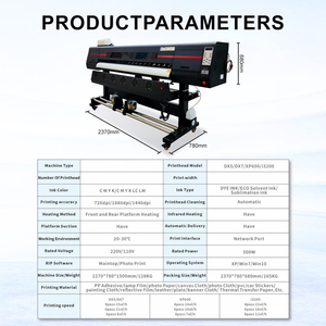 Impresora Eco de Alta Velocidad COLORSUN de 1.6m/1.8m con Cabezal XP600/i3200 para Sublimación de Tinta en Textiles - Product Image 3