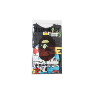 Áo thun nam thời trang cao cấp 2025, kiểu dáng xu hướng, rộng rãi, in họa tiết Bapees, áo thể thao thường ngày, chất liệu 100% cotton, tay ngắn - Product Image 5