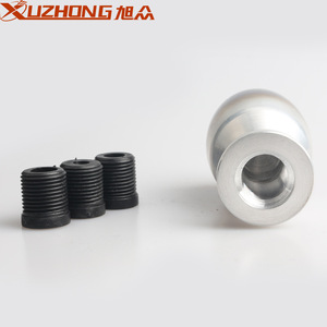 Xuzhong Aluminum Alloy Manual <b>Shift</b> <b>Knob</b> 80mm x 44mm Rustproof Car Gear Lever <b>Knob</b> with Adapter Sleeves 8 10 12mm - Product Image 2
