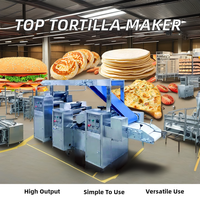 Machine automatique pour la fabrication de crêpes fines pour pain plat rôti canard crêpe mexicain Burrito Tacos Chapati Tortilla