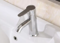 Ensemble de meubles de salle de bain résistant à l'eau, à fixation murale, pour hôtel, style moderne, gris cendré