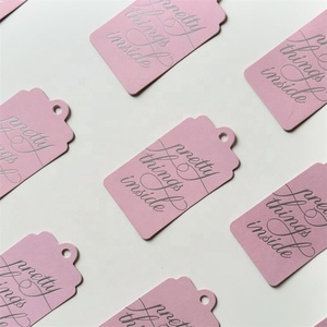 Ánh Sáng Sang Trọng Quần Áo Tag Mẫu Lời Mời Đám Cưới Lá Thẻ Hai Mặt In Thẻ Với Tùy Chỉnh Xây Dựng Thương Hiệu - Product Image 3