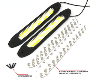 2pcs LED barras de luz de la Luz led drl flexible impermeable <span class=keywords><strong>faro</strong></span> para sistema de iluminación - Product Image 2