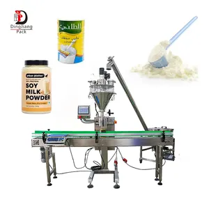 Automatic Screw Powder Filling Packing Machine Tea Milk Spice Ice Cream Powder Filling Line