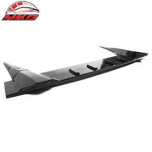 Alerón de Techo Estilo Type R TR para Honda Civic Sedán 11ª Generación 4 Puertas 2022-2026, Pintado en Negro Brillante - Product Image 1