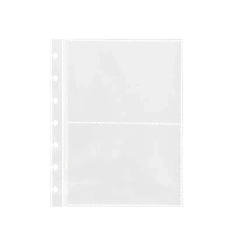 Custom Refill pp pages super clear document pockets for show album 25 pcs per pack for disc bind display book