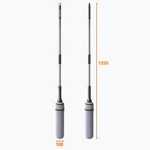 Serpillère en microfibre rotative à 360° auto-essoreuse, télescopique, <span class=keywords><strong>pliable</strong></span>, pour nettoyage des sols domestiques, à prix réduit - Product Image 6