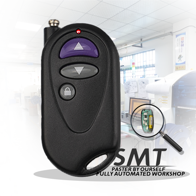 New Arrival 315MHz RF Wireless EV1527 Universal Learning Remote Controller with LED Indicator Long Range for Garage Door System