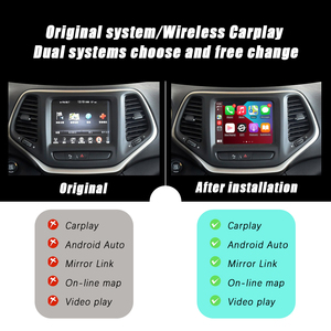 CZT-AUTO Không Dây Apple Carplay Android Giao Diện Tự Động Cho Jeep Cherokee /Grand Cherokee Uconnect 8.4 Không Dây Carplay Adapter - Product Image 3