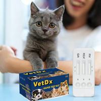 Kits de Prueba Rápida de Alta Sensibilidad y Especificidad para la Leucemia Felina (FeLV), Inmunodeficiencia Felina (FIV) y Giardia (GIA) en Gatos