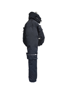 Giacca Invernale Nera da <span class=keywords><strong>Donna</strong></span> con Design Multi-tasca alla Moda - Product Image 4