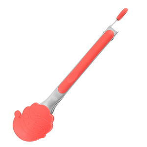 Vente en gros de mini pinces à nourriture en silicone pour buffet, série créative sur le thème de Noël, ustensiles ménagers en acier inoxydable - Product Image 2