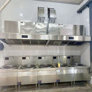 Offre Spéciale bas prix 6000m ³/<span class=keywords><strong>h</strong></span> 201 <span class=keywords><strong>hotte</strong></span> de cuisine commerciale en acier inoxydable pour restaurants musulmans - Product Image 1