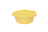 Contenants en aluminium de qualité alimentaire certifiés SGS avec couvercle en plastique PP, compatibles four, conformes à la norme européenne 1935/2004 pour les acheteurs européens