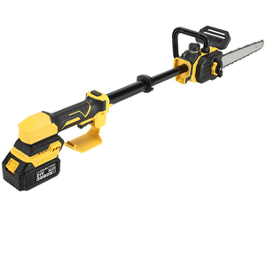 Scie à chaîne sans balais à batterie extensible pour l'extérieur, petite scie à main pour la coupe de bois, outil électrique de débardage - Product Image 5