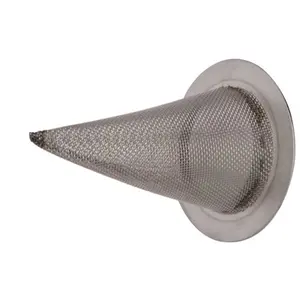 Stainless Steel Copper Wire Mesh Cone Filter