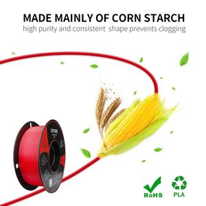 ERYONE عالية الجودة pla + 1.75 مللي متر خيوط الأحمر خيوط جيش التحرير الشعبى الصينى متعدد الألوان - Product Image 6