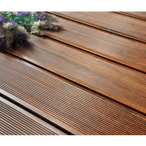 Planches de terrasse en bambou tissées étanches à l'eau platelage de piscine - Product Image 2