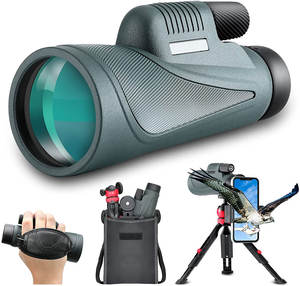 Suncore-telescopio Monocular 12x56 HD con adaptador para teléfono inteligente, trípode mejorado, correa de mano - Product Image 1
