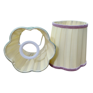 <span class=keywords><strong>Abat</strong></span>-<span class=keywords><strong>jour</strong></span> en tissu fleuri personnalisable pour lampe de table sans fil décorative, couverture en tissu pour éclairage de table de salon et de chambre - Product Image 2