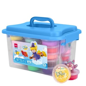 Deli Genius Soft Clay Set 12 Colors With Storage Box For Children Art Craft Education - Product Image 5