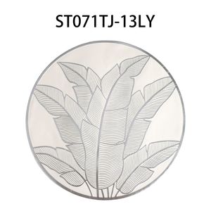 Manteles Individuales de PVC de Lujo Contemporáneo con Diseño de Mesa Hueca, Decoración para el Hogar - Product Image 6