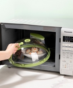 Cubierta de salpicaduras para microondas de cocina para alimentos con vaporizador de agua y mango, sin BPA y protector de salpicaduras seguro para lavavajillas - Product Image 5