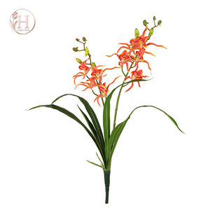 Hesper vente en gros impression 3D artificielle vraie touche orchidée Latex Aspidistra <span class=keywords><strong>Cymbidium</strong></span> pour mariage décoration de la maison - Product Image 5