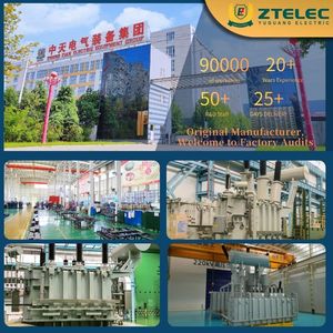 Transformador de Potencia de Gran Tamaño Sumergido en Aceite, 35MVA 30MVA, Núcleo de Cobre, ONAN ONAF, Refrigeración, 33kV 3150kVA 31.5MVA, Onan 33/11.5kV 33kV - Product Image 3