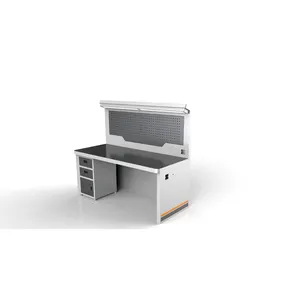 Heavy-duty banco di lavoro in forma officina funzionamento tecnico scrivania anti-statica manutenzione tavolo speciale