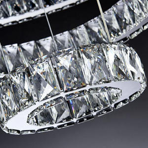 Lámparas de cristal ajustables para decoración del hogar, candelabros modernos, luces de techo - Product Image 6