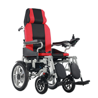 Fauteuil roulant électrique médical avec dossier réglable 50114-L967