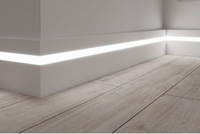 Perfil de Aluminio para Techo de Pladur con Canal LED para Tira de Luz, Precio de Fábrica
