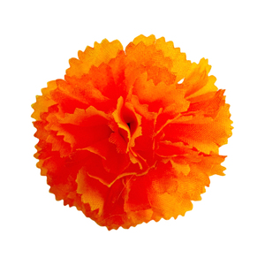 Tête de fleur d'oeillet de simulation bricolage couronne coiffure épingle à cheveux bandeau matériel fleur artificielle à la main fleur décorative - Product Image 6