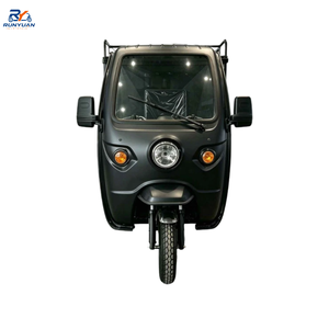 Tricycle à essence 4 temps refroidi par air, 400 kg, cabine semi-fermée, double porte, fourgonnette, moto à trois roues pour l'Afrique - Product Image 1