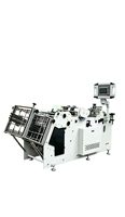 Machine automatique de formage de boîtes en carton pour repas et hamburgers, deux moules offerts, entièrement automatique avec PLC
