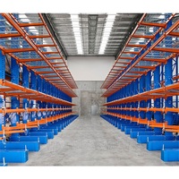 Systèmes de rayonnage en entrepôt Étagère en porte-à-faux en acier robuste Profil de stockage en entrepôt Supports en porte-à-faux en acier