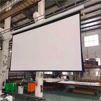 Écran de projection double face incurvé à 180 degrés d'excellente valeur directement de l'usine chinoise