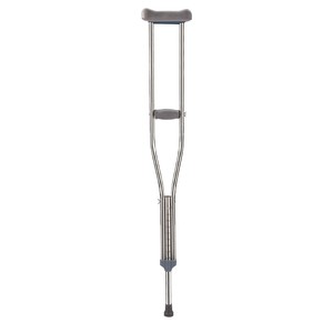 Medical Crutches Aluminum Alloy External <b>Lock</b> Straight Grip For Fracture Rehabilitation Walking Support - Product Image 4