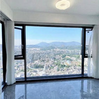 Ventana Abatible de Aluminio Personalizada con Doble Vidrio Templado, Apertura Interior/Exterior, Mosquitera, Rotura de Puente Térmico y Recubrimiento en Polvo