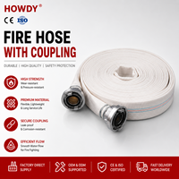 Système de lutte contre l'incendie HOWDY, enrouleur de tuyau PVC, système de lutte contre l'incendie personnalisé, tuyau d'incendie 2*20M 1.5*30M avec raccord OEM