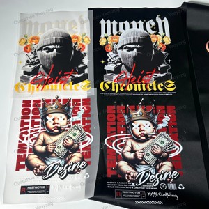 Precio de venta Máquina de impresión térmica para ropa de calle Zapatos Material PET Transferencia de pegatinas de calor Servicio de impresión de pegatinas DTF - Product Image 4