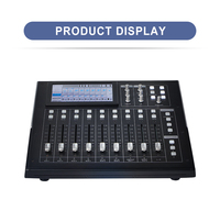 MD-16 contrôleur DJ de mélangeur audio numérique professionnel avec contrôle FX en plastique et mélangeur de console audio d'effets de battement