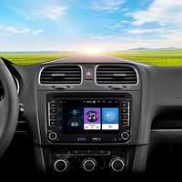 7 Zoll Touchscreen Android Autoradio Stereo Audio GPS-Navigation DVD-Player für VW Polo Golf Passat Jetta Tiguan Touran