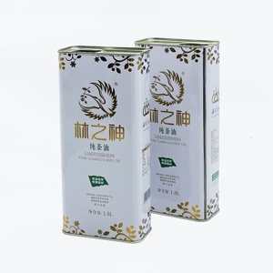 Lata de Hojalata Cuadrada de 1.6L de Alta Calidad Personalizada con Impresión Offset para Almacenamiento de Aceite de Oliva, Galletas, Chocolate y Alimentos - Product Image 2