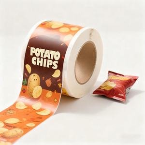 Custom Printed Potato Chips Snack Packaging Ziplock Stand up Aluminum Foil <b>Pouch</b> Bag for Flexible Food Plastic Packet Packaging - Product Image 2