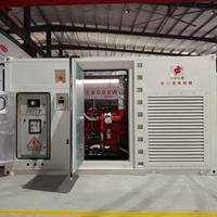400kW Methanol-Stromgenerator Luftkühlsystem Automatischer Start Fernstart Geräuscharmes Containerisiertes Methanol-Generatorsystem