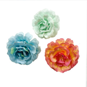 ดอกอาซาเลียประดิษฐ์ขนาด 5 ซม. ทำจากผ้าไหม สำหรับทำเครื่องประดับผม DIY ของตกแต่งงานแต่งงานและบ้าน - Product Image 5